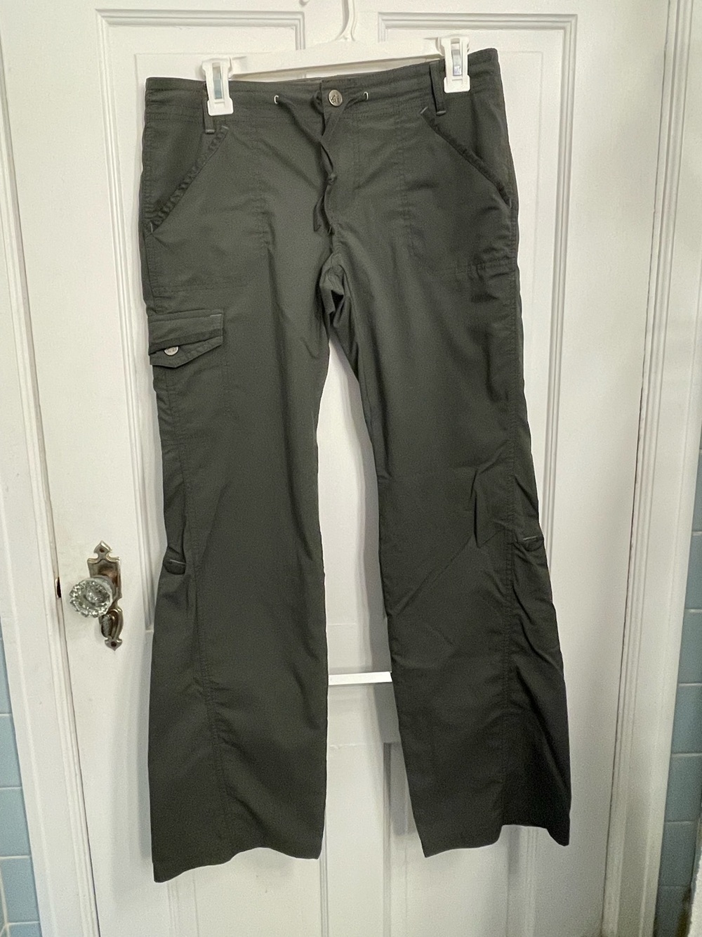 REI Olive Green Straight-Leg Cargo Pants